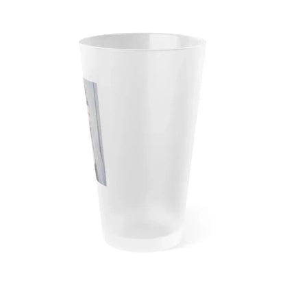 Anita Ekberg #230 (Vintage Female Icon) Frosted Pint Glass 16oz - Go Mug Yourself