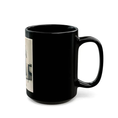 Anita Ekberg #232 (Vintage Female Icon) Black Coffee Mug - Go Mug Yourself