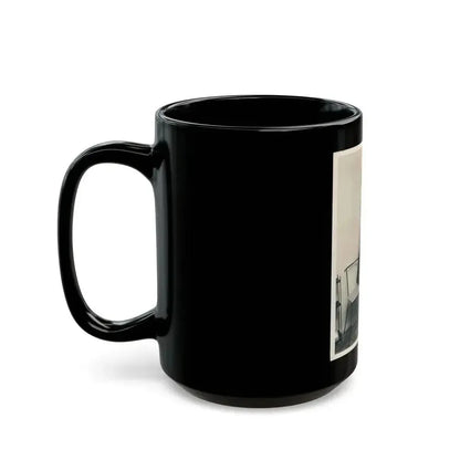 Anita Ekberg #232 (Vintage Female Icon) Black Coffee Mug - Go Mug Yourself