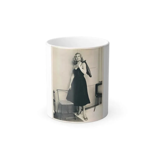 Anita Ekberg #232 (Vintage Female Icon) Color Changing Coffee Mug 11oz - Go Mug Yourself