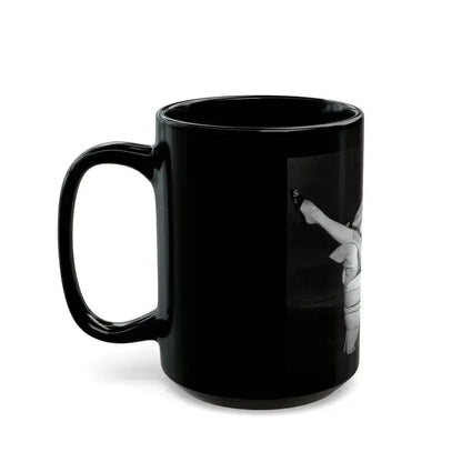 Anita Ekberg #247 (Vintage Female Icon) Black Coffee Mug - Go Mug Yourself