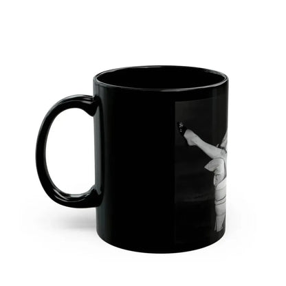 Anita Ekberg #247 (Vintage Female Icon) Black Coffee Mug - Go Mug Yourself
