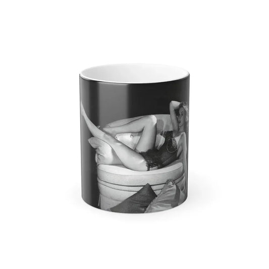 Anita Ekberg #247 (Vintage Female Icon) Color Changing Mug 11oz 11oz - Go Mug Yourself
