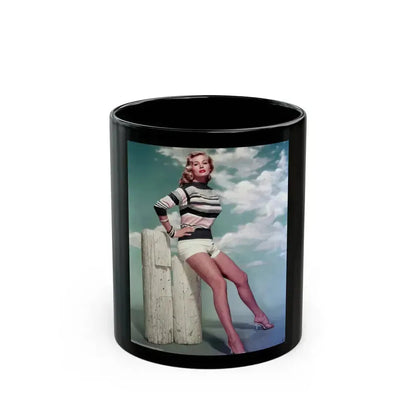 Anita Ekberg #249 (Vintage Female Icon) Black Coffee Mug 11oz - Go Mug Yourself
