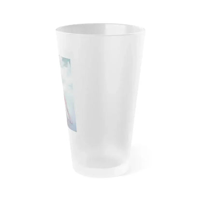 Anita Ekberg #249 (Vintage Female Icon) Frosted Pint Glass 16oz - Go Mug Yourself