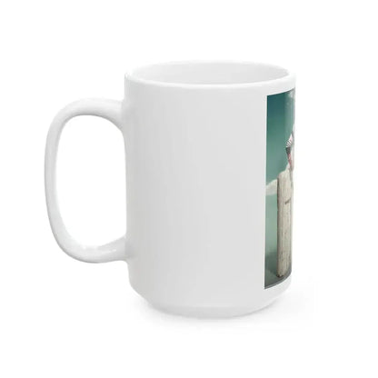 Anita Ekberg #249 (Vintage Female Icon) White Coffee Mug - Go Mug Yourself