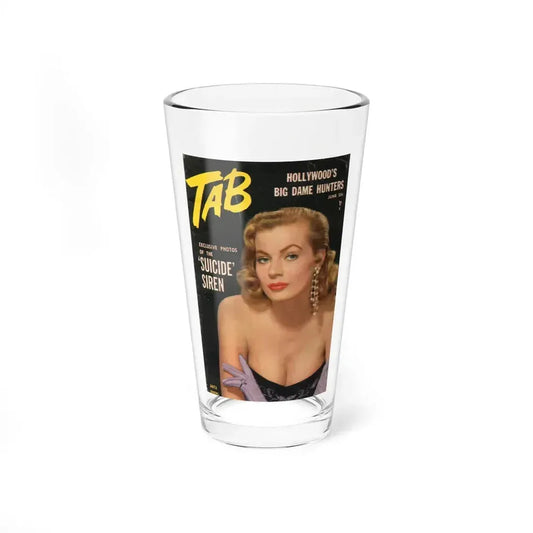 Anita Ekberg #255 - Mag. Cover (Vintage Female Icon) Pint Glass 16oz 16oz - Go Mug Yourself