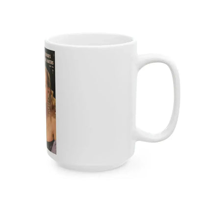 Anita Ekberg #255 - Mag. Cover (Vintage Female Icon) White Coffee Mug - Go Mug Yourself