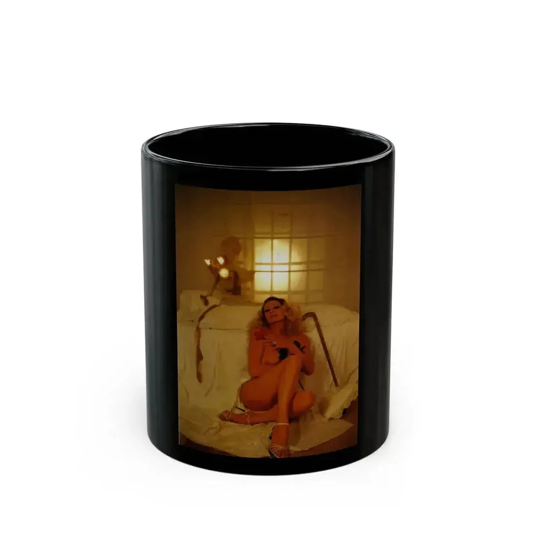 Anita Ekberg #256 - Italian Playboy Mag. Oct. '78 Photo (Vintage Female Icon) Black Coffee Mug 11oz - Go Mug Yourself