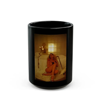 Anita Ekberg #256 - Italian Playboy Mag. Oct. '78 Photo (Vintage Female Icon) Black Coffee Mug 15oz - Go Mug Yourself