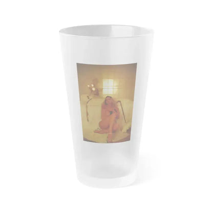 Anita Ekberg #256 - Italian Playboy Mag. Oct. '78 Photo (Vintage Female Icon) Frosted Pint Glass 16oz 16oz Frosted - Go Mug Yourself