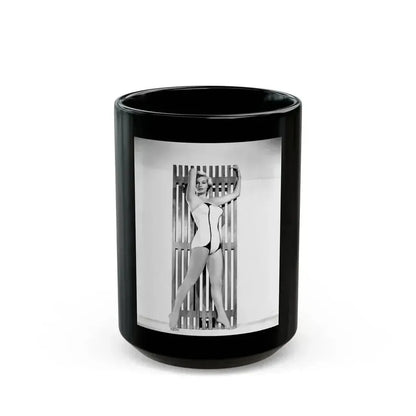 Anita Ekberg #259 (Vintage Female Icon) Black Coffee Mug 15oz - Go Mug Yourself