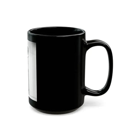 Anita Ekberg #259 (Vintage Female Icon) Black Coffee Mug - Go Mug Yourself
