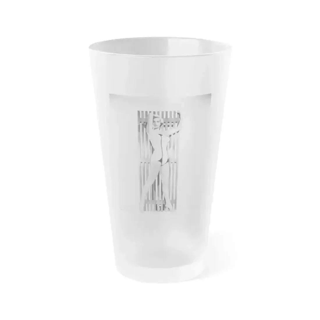 Anita Ekberg #259 (Vintage Female Icon) Frosted Pint Glass 16oz 16oz Frosted - Go Mug Yourself
