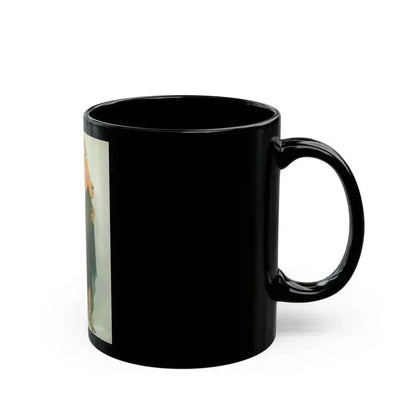 Anita Ekberg #260 (Vintage Female Icon) Black Coffee Mug - Go Mug Yourself