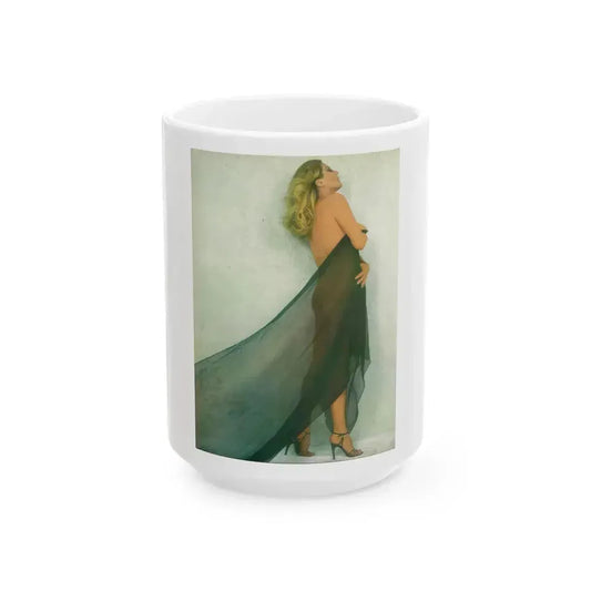 Anita Ekberg #260 (Vintage Female Icon) White Coffee Mug 15oz - Go Mug Yourself