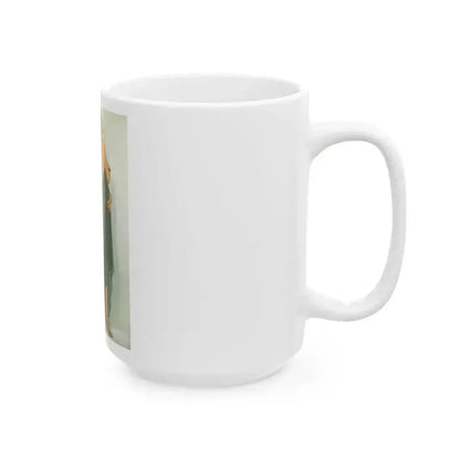 Anita Ekberg #260 (Vintage Female Icon) White Coffee Mug - Go Mug Yourself