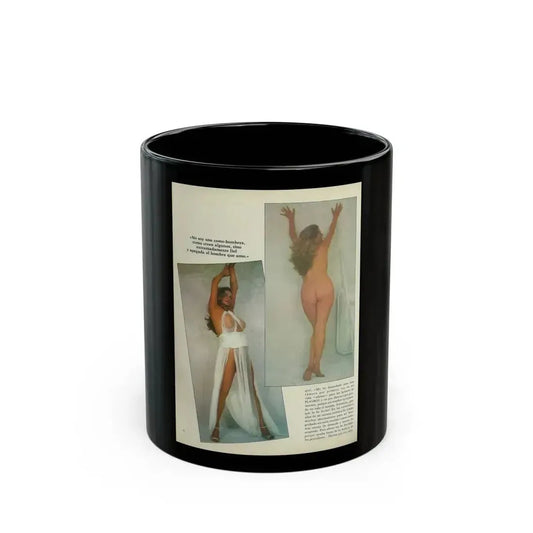 Anita Ekberg #261 - Italian Playboy Mag. Oct. '78 Photos (Vintage Female Icon) Black Coffee Mug 11oz - Go Mug Yourself