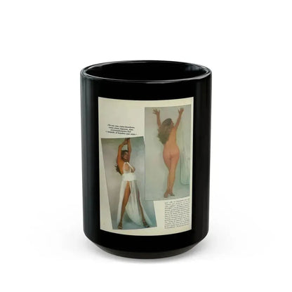 Anita Ekberg #261 - Italian Playboy Mag. Oct. '78 Photos (Vintage Female Icon) Black Coffee Mug 15oz - Go Mug Yourself