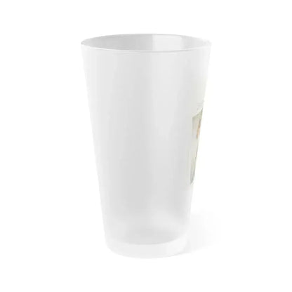 Anita Ekberg #261 - Italian Playboy Mag. Oct. '78 Photos (Vintage Female Icon) Frosted Pint Glass 16oz - Go Mug Yourself