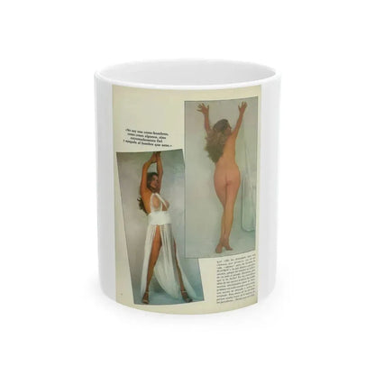 Anita Ekberg #261 - Italian Playboy Mag. Oct. '78 Photos (Vintage Female Icon) White Coffee Mug 11oz - Go Mug Yourself