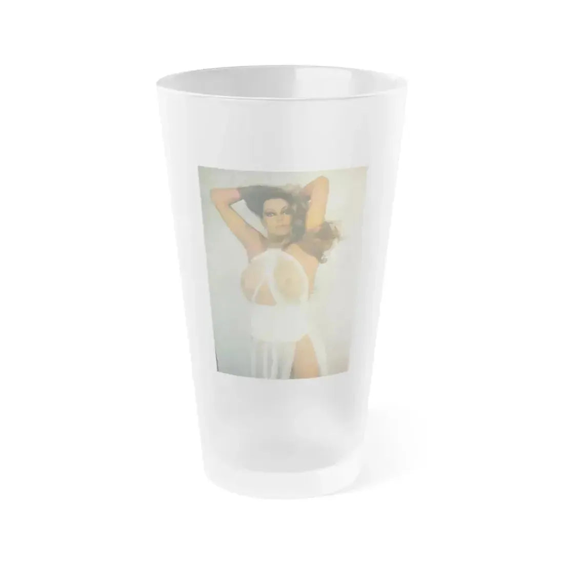 Anita Ekberg #262 - Italian Playboy Mag. Oct. '78 Photo (Vintage Female Icon) Frosted Pint Glass 16oz 16oz Frosted - Go Mug Yourself