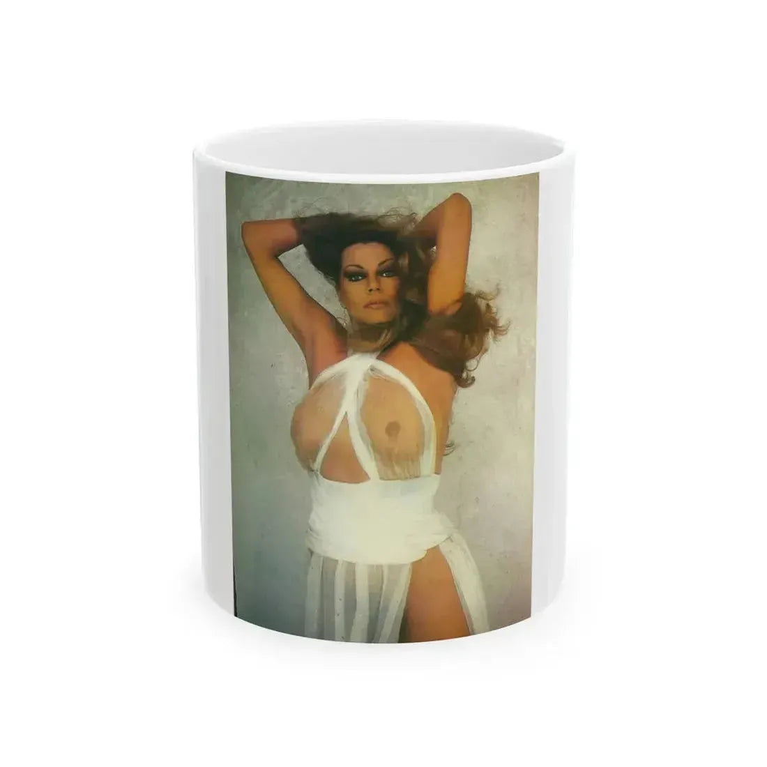 Anita Ekberg #262 - Italian Playboy Mag. Oct. '78 Photo (Vintage Female Icon) White Coffee Mug 11oz - Go Mug Yourself