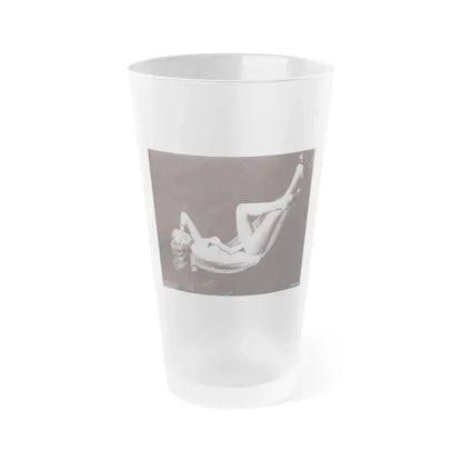 Anita Ekberg #263 (Vintage Female Icon) Frosted Pint Glass 16oz 16oz Frosted - Go Mug Yourself