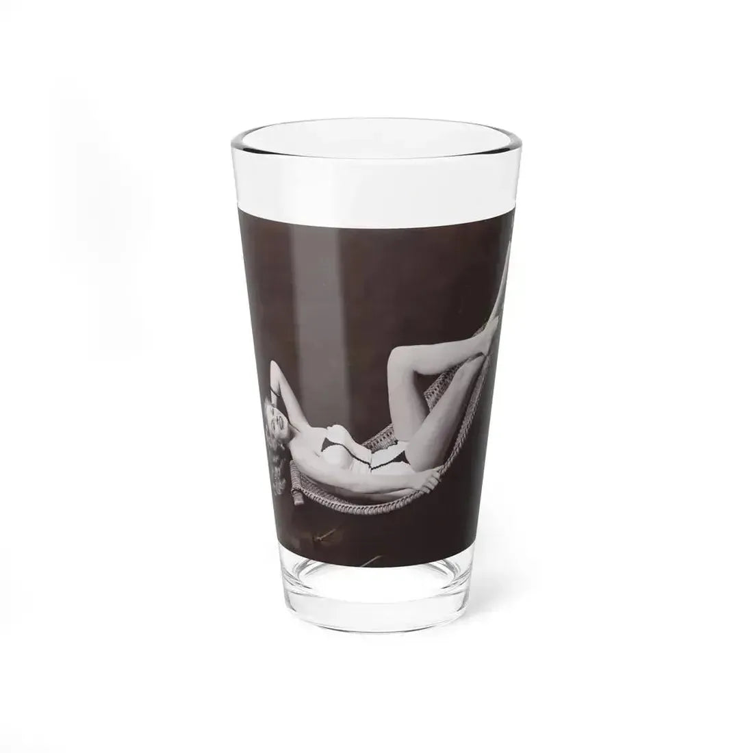 Anita Ekberg #263 (Vintage Female Icon) Pint Glass 16oz 16oz - Go Mug Yourself