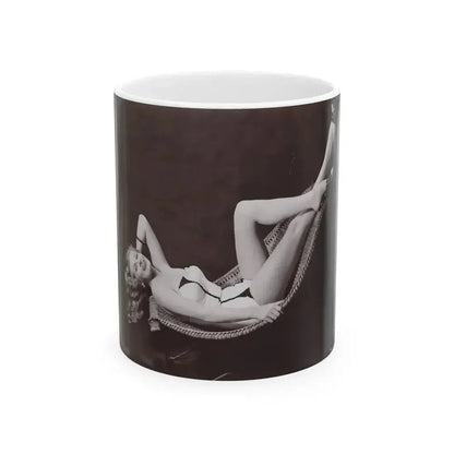 Anita Ekberg #263 (Vintage Female Icon) White Coffee Mug 11oz - Go Mug Yourself