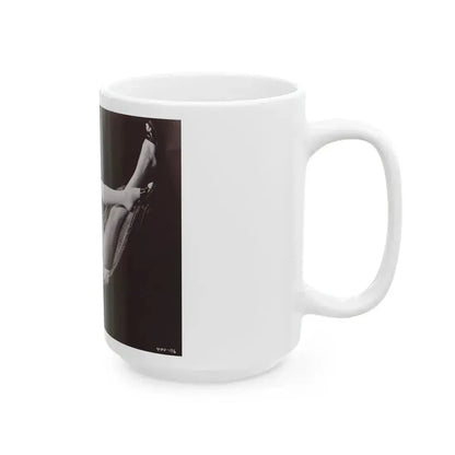 Anita Ekberg #263 (Vintage Female Icon) White Coffee Mug - Go Mug Yourself