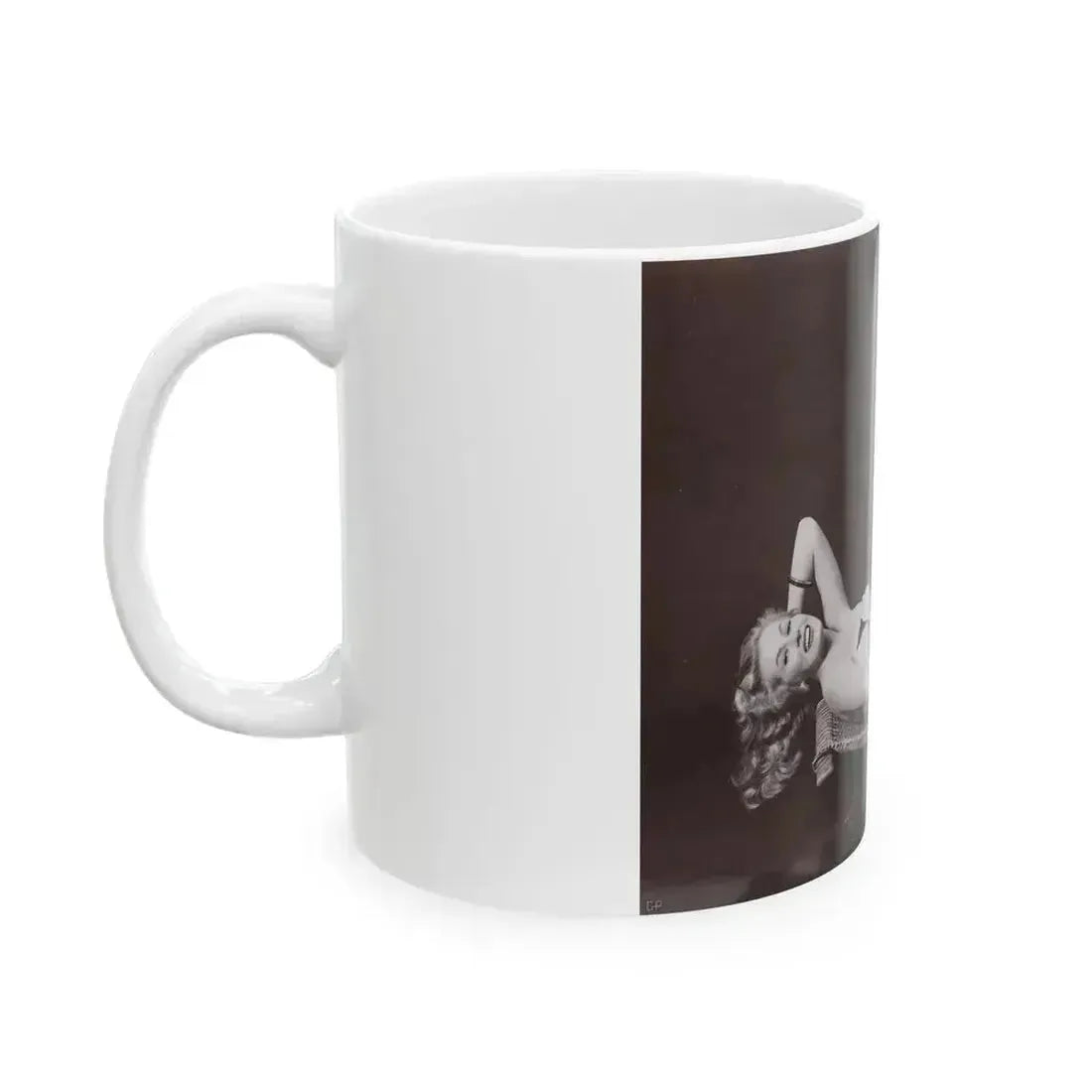 Anita Ekberg #263 (Vintage Female Icon) White Coffee Mug - Go Mug Yourself