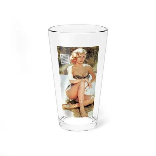 Anita Ekberg #264 1 (Vintage Female Icon) Pint Glass 16oz 16oz - Go Mug Yourself