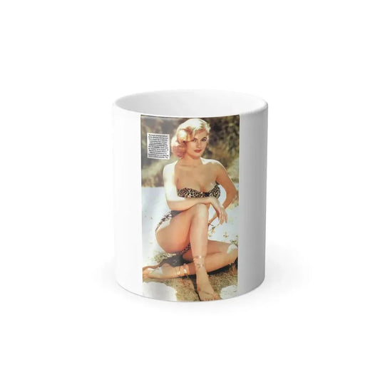 Anita Ekberg #264_1 (Vintage Female Icon) Color Changing Mug 11oz 11oz - Go Mug Yourself