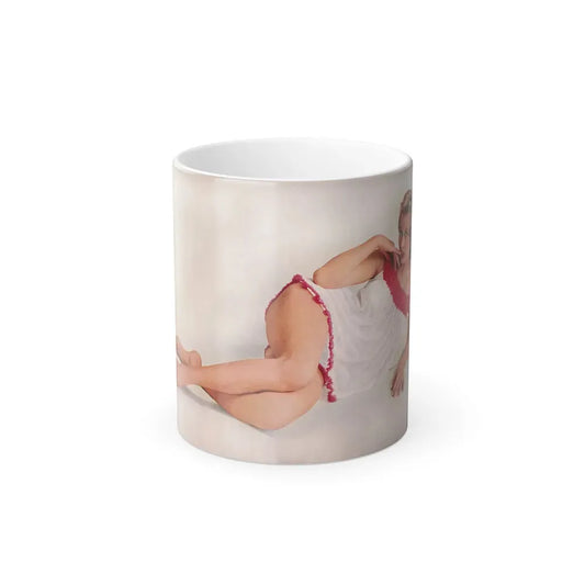 Anita Ekberg #268 (Vintage Female Icon) Color Changing Mug 11oz 11oz - Go Mug Yourself