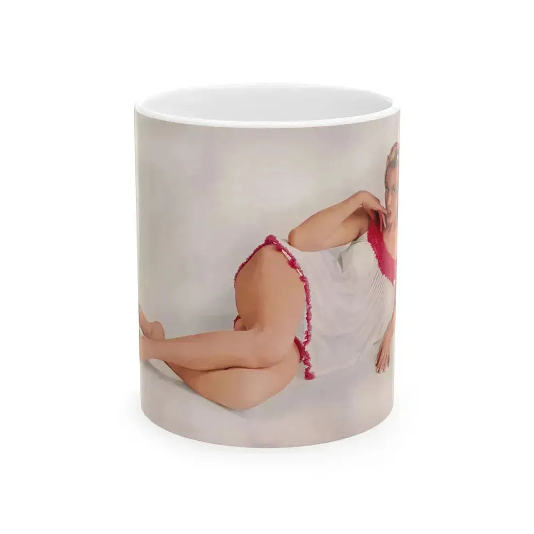 Anita Ekberg #268 (Vintage Female Icon) White Coffee Mug 11oz - Go Mug Yourself