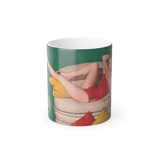 Anita Ekberg #269 (Vintage Female Icon) Color Changing Mug 11oz 11oz - Go Mug Yourself