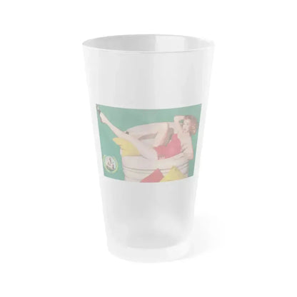 Anita Ekberg #269 (Vintage Female Icon) Frosted Pint Glass 16oz 16oz Frosted - Go Mug Yourself