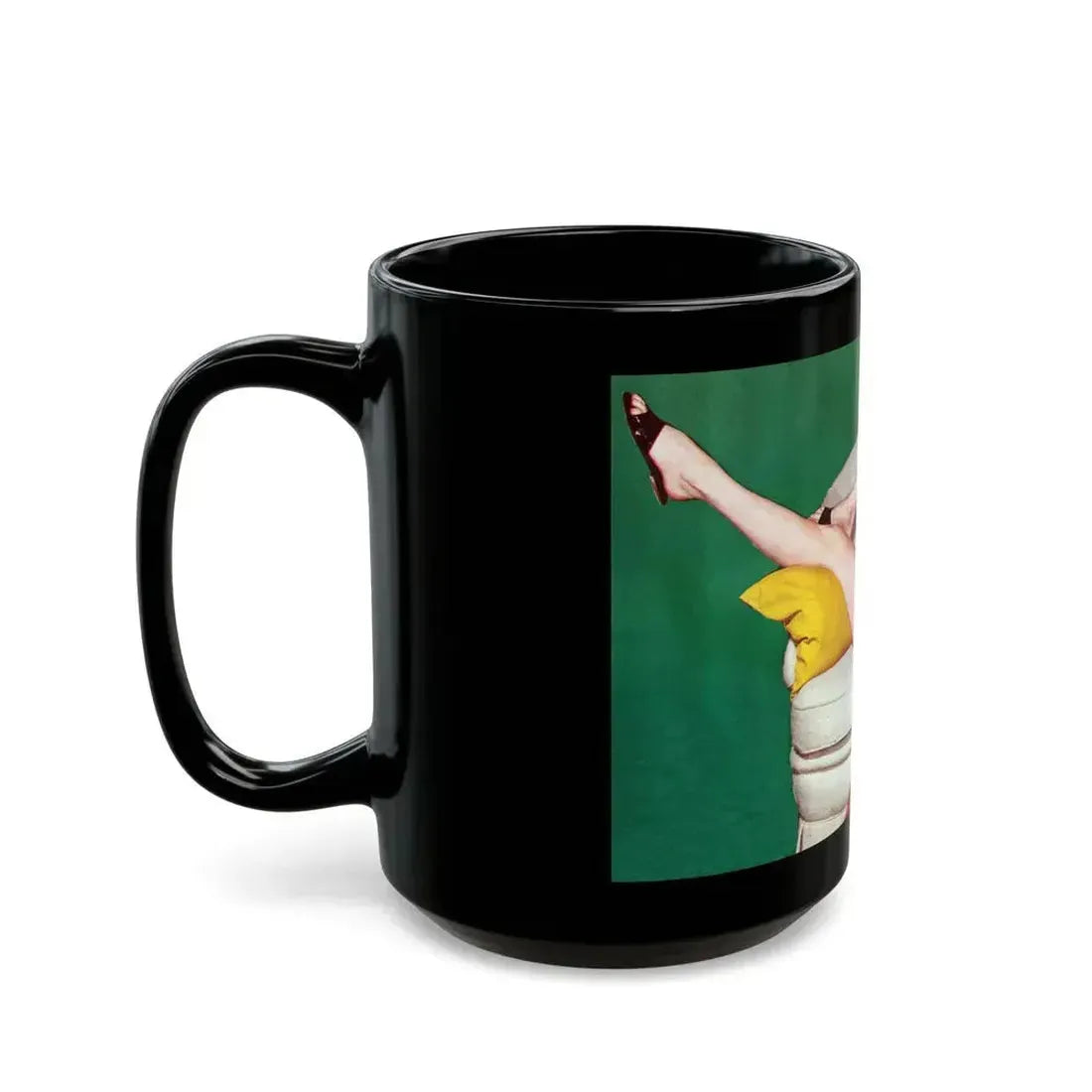 Anita Ekberg #269_1 (Vintage Female Icon) Black Coffee Mug - Go Mug Yourself