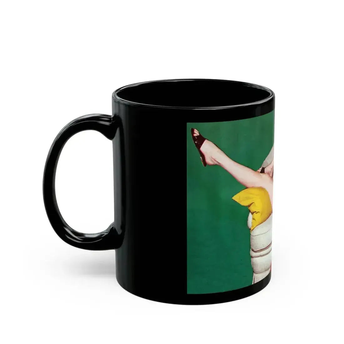 Anita Ekberg #269_1 (Vintage Female Icon) Black Coffee Mug - Go Mug Yourself