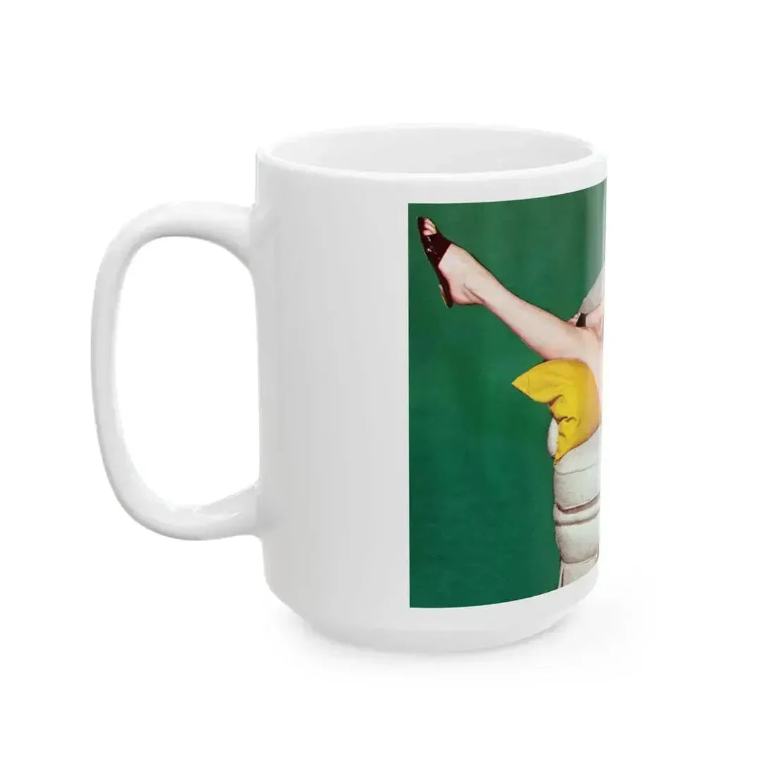 Anita Ekberg #269_1 (Vintage Female Icon) White Coffee Mug - Go Mug Yourself