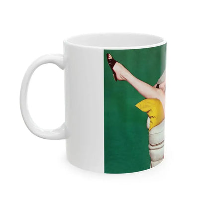 Anita Ekberg #269_1 (Vintage Female Icon) White Coffee Mug - Go Mug Yourself
