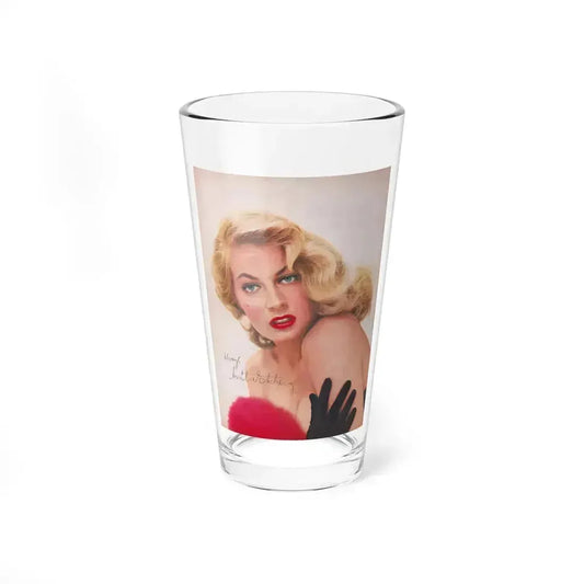 Anita Ekberg #270 (Vintage Female Icon) Pint Glass 16oz 16oz - Go Mug Yourself