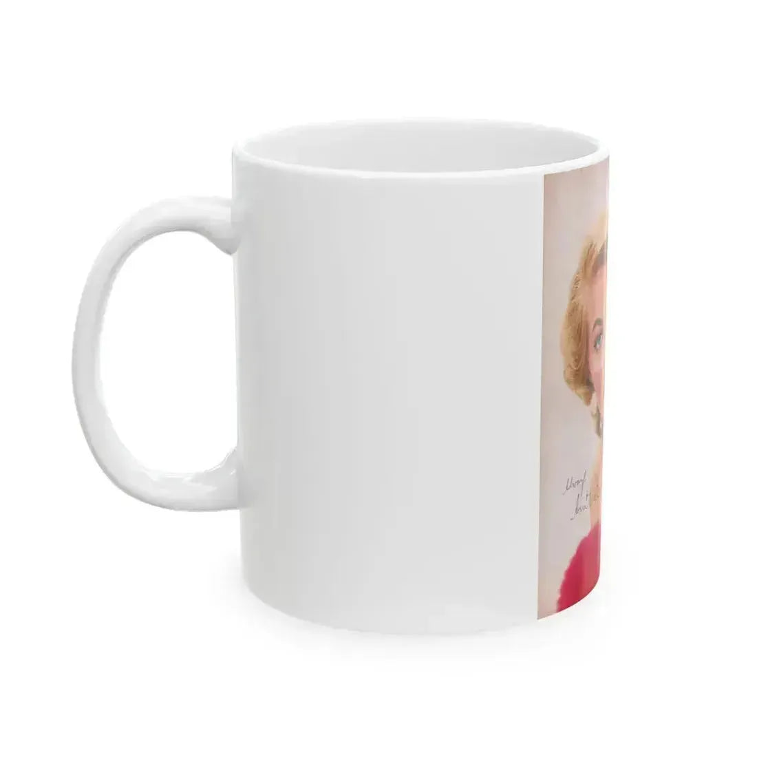 Anita Ekberg #270 (Vintage Female Icon) White Coffee Mug - Go Mug Yourself