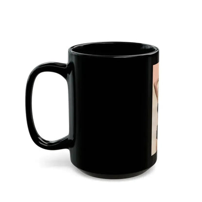 Anita Ekberg #271 (Vintage Female Icon) Black Coffee Mug - Go Mug Yourself