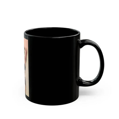 Anita Ekberg #271 (Vintage Female Icon) Black Coffee Mug - Go Mug Yourself