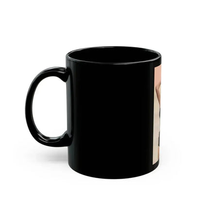 Anita Ekberg #271 (Vintage Female Icon) Black Coffee Mug - Go Mug Yourself
