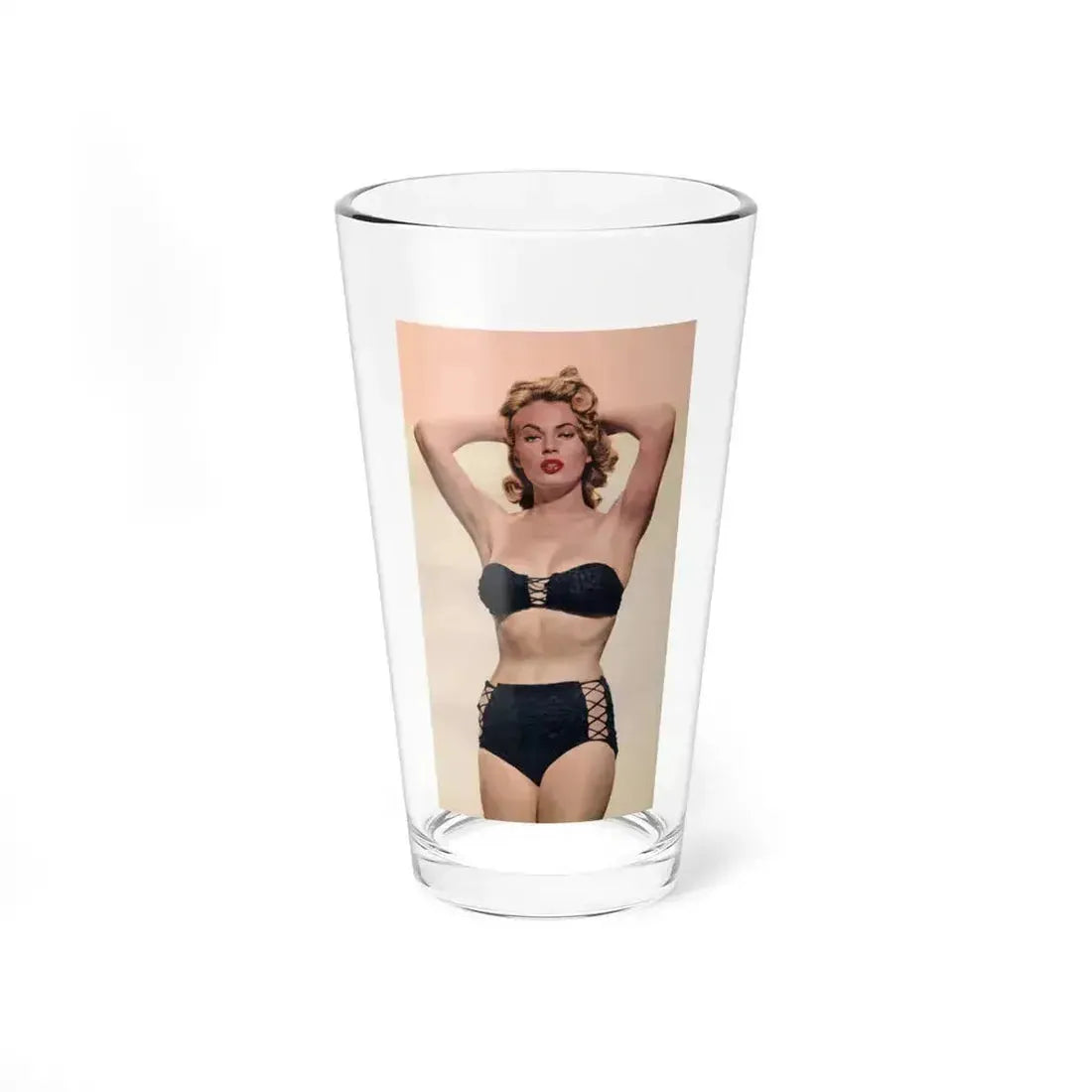 Anita Ekberg #271 (Vintage Female Icon) Pint Glass 16oz 16oz - Go Mug Yourself