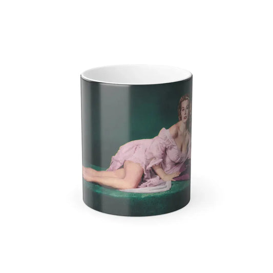 Anita Ekberg #272 (Vintage Female Icon) Color Changing Coffee Mug 11oz - Go Mug Yourself