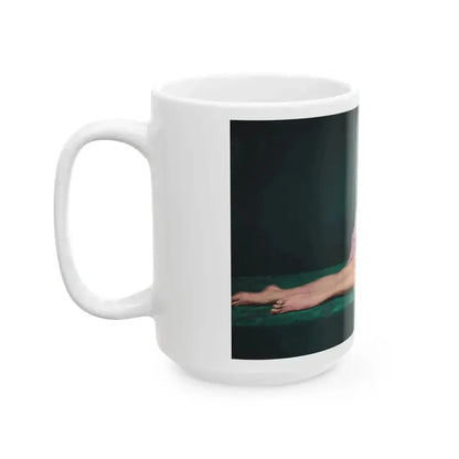 Anita Ekberg #272 (Vintage Female Icon) White Coffee Mug - Go Mug Yourself